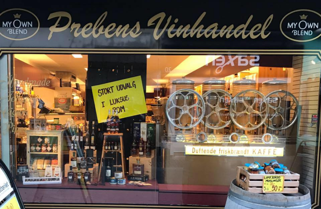 Prebens Vinhandel Dinvinhandel.dk