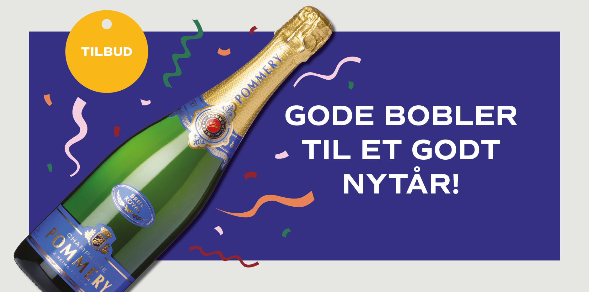 Tilbud gælder fra køb af 1 fl.