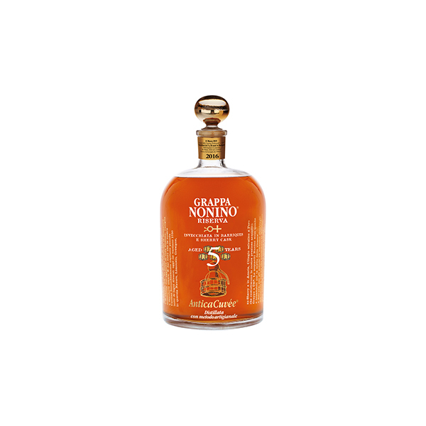 Nonino Grappa Anticacuvee Riserva 5 Years (2 l.) - Grappa - Dinvinhandel.dk