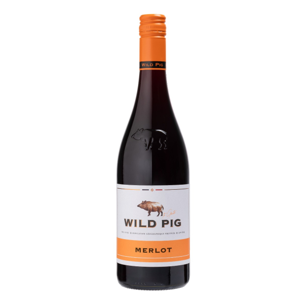 Wild Pig Merlot Pays D'Oc I.G.P. billede 1
