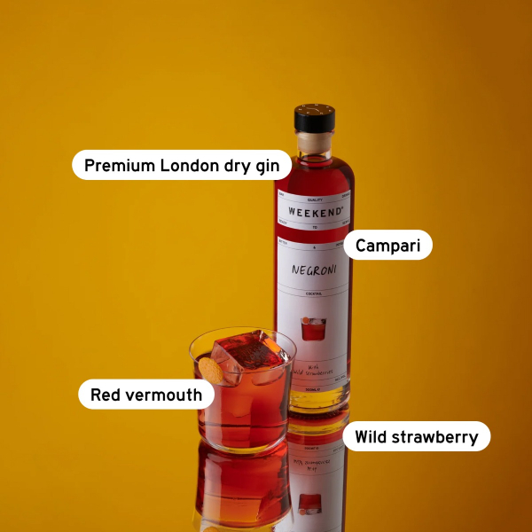 WEEKEND Drinks Negroni 0.5 L. billede 2